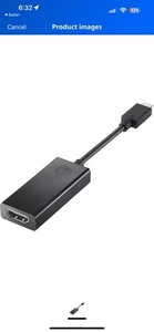HP USB Type C to HDMI 2.0 Adapter - Afbeelding 1 van 1