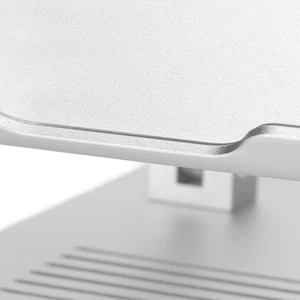 Laptop Stand Adjustable Portable Multifunctional Silver Computer Cooling Bra NEW - Afbeelding 1 van 12