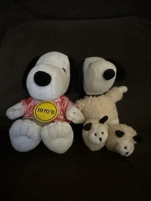 Peluche Snoopy Dan Dee Peanuts Celebrando 60 Años 70 7" 2009 y Whitman's Nuevo con Etiquetas Foto 1 de 4