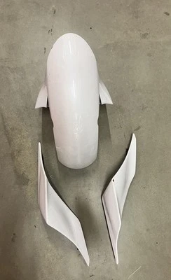 17-20 YAMAHA YZF R6 RUEDA DELANTERA GUARDABARROS CAPÓ COLA CARENADO OEM Foto 1 de 2