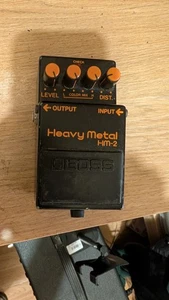 Vintage Boss HM-2 Heavy Metal Verzerrung Gitarrenpedal 1980er MIT - Bild 1 von 4