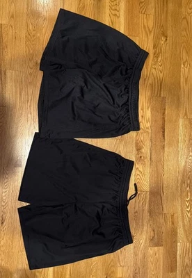 (2) BCG Shorts Mens 2XL Black PullOn Elastic Waist Athletic Basketball Polyester - Image 1 of 4