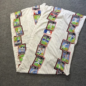 Vintage MLB Baseball Blanket Sheet Made In USA 80s RARE Sports Team Bedding - Picture 1 of 8