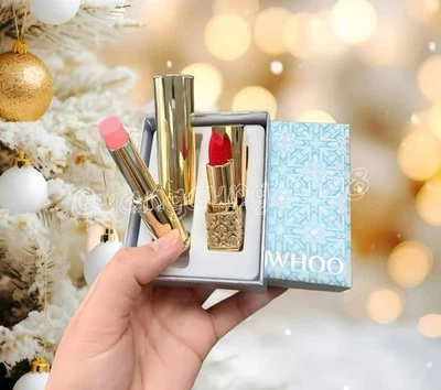 The history of Whoo Gongjinhyang Mi Glow Lip Balm Special Set Pink K-Beauty