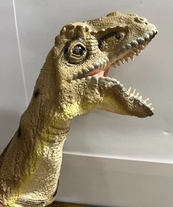 Disney Dinoland Animal Kingdom Tyrannosaurus Rex Dinosaur Soft Latex Hand Puppet - Picture 1 of 6