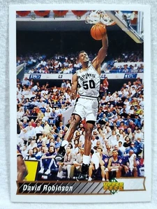 1992-93 Upper Deck - David Robinson #82 San Antonio Spurs - Picture 1 of 2