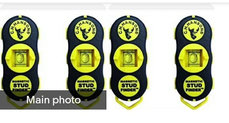 CH Hanson 03040 Magnetic Stud Finder - 4 Pack - Image 1 of 1