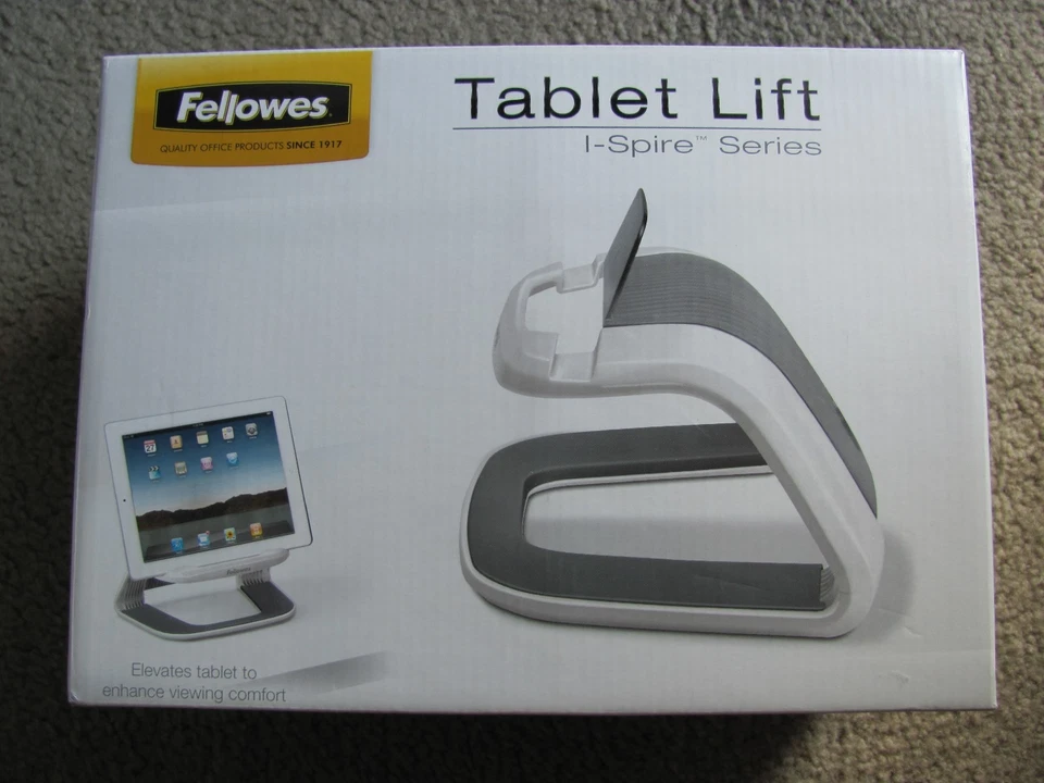 Fellowes I-Spire Series Tablet Lift CRC93113 Supports Tablet up to 1/2 " Thick - Image 1 of 4