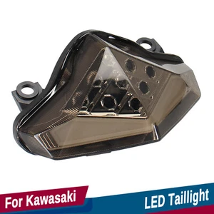 For Kawasaki ER-6n ER650E 12V LED Turn Signal Lights Taillight 2012-2016 Smoke - Bild 1 von 10