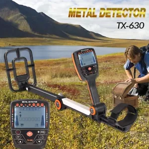 Foldable Metal Detector High Sensitivity Underground Coin Treasure Hunter TX-630 - Picture 1 of 9
