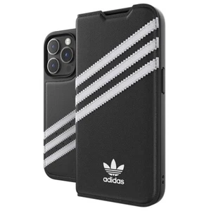 Cell Phone Case Bookcase iPhone 14 Pro Adidas Black Logo Plastic 50196 - Picture 1 of 8