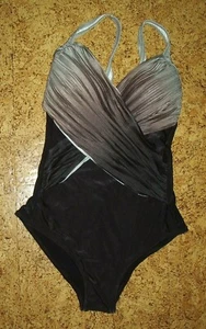 Badeanzug mit integriertem BH 36-C-Körbchen Damen Braun CLASS INTERNATIONAL -Neu - Bild 1 von 2