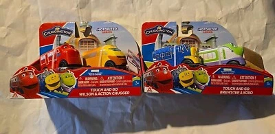 CHUGGINGTON Motorized Series BREWSTER & KOKO + WILSON & CHUGGER Touch & Go Train - Image 1 of 4