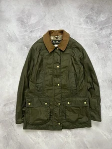 Stonehenge Barbour Equinox Ladies Wax Jacket Olive Size:UK 10 - Picture 1 of 16