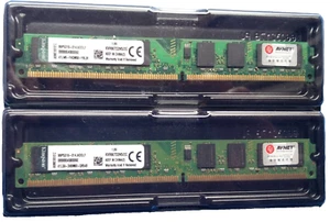 MEMORIE RAM KINGSTON 4 GB (2 x 2 GB) DDR2 667 MHz - 1,8 V - DIMM SDRAM PC2 - Imagen 1 de 9