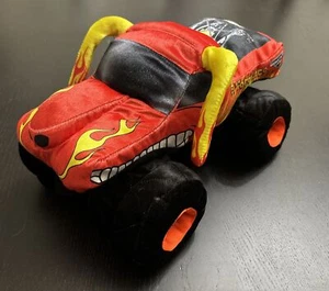Monster Jam EL Toro Loco Bull Truck Plush Stuffed Toy 13" Used Great Condition - Picture 1 of 12