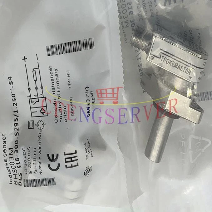 1PC NEW Balluff High Voltage Proximity Switch BES 516-300-S295/1.250"-S4 sensor - Image 1 of 1