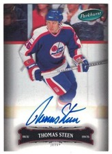 NHL Autograph Tradingcard - Thomas Steen - Winnipeg Jets