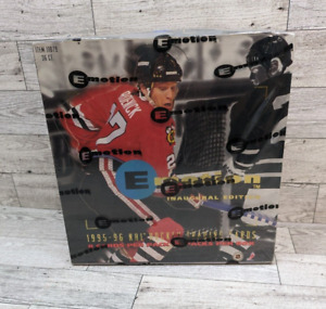 1995-96 Skybox Emotion NHL Hockey Factory Sealed HOBBY Wax Box 1st Year