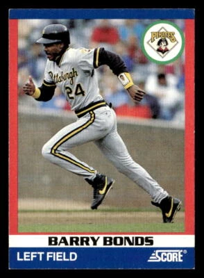 Barry Bonds 1991 Score 100 Superstars  Card #26 Pittsburgh Pirates - Image 1 of 2