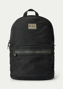 RRL Ralph Lauren Vintage Inspired Navy Blue Indigo Pilot Jungle Cloth Backpack - Picture 1 of 4