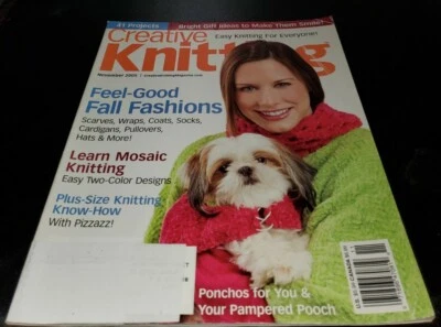CZ6 CREATIVE KNITTING MAGAZINE, NOVEMBER 2005 - Image 1 of 4
