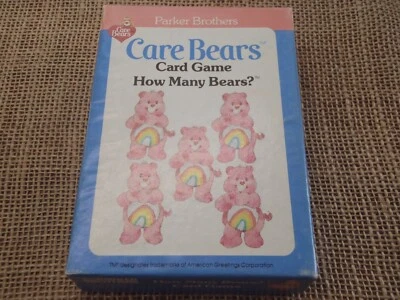 Vintage 1983 Care Bears Card Game “How Many Bears?” Parker Complete Counting Gam - Image 1 of 4