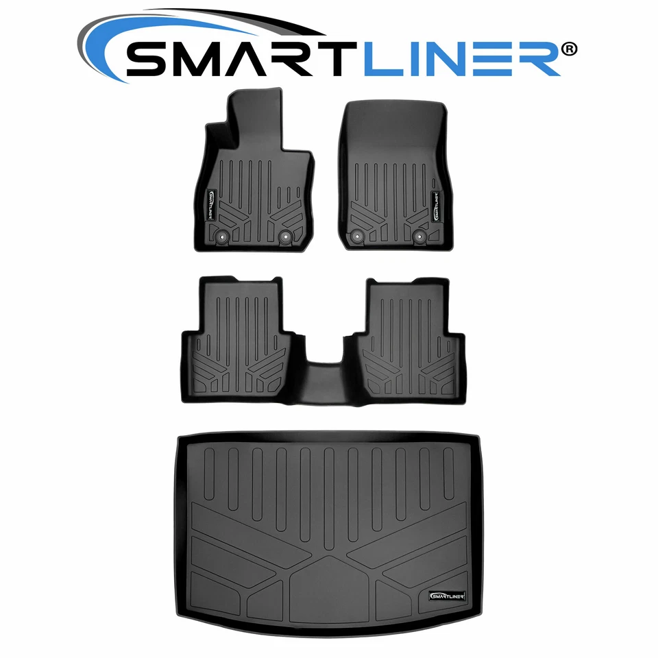 SMARTLINER Custom Fit Floor Mats 2 Row Cargo Trunk Liner 2016-2021 Mazda CX-3 Foto 1 de 4