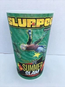 2010 WWE 7 ELEVEN 3D Slurpee SUMMER SLAM Rey Mysterio SIGNED - Picture 1 of 10