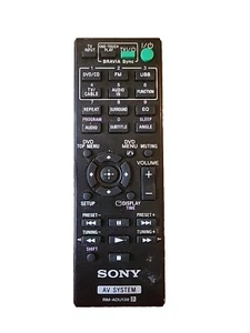 NEW Original Sony RM-ADU138 Audio Receiver Remote Control For 148997311 AVRZ130 - Picture 1 of 3