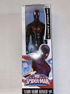Marvel Titan Hero 12" Serie Ultimate Spider-Man Actionfigur Hasbro schwarzer Anzug - Bild 1 von 2