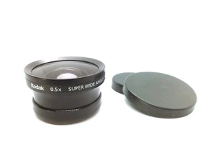 KODAK 0.5x Super Wide Angle Converter Lens, 37mm Screw Mount - Picture 1 of 2