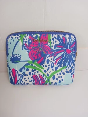 Lilly Pulitzer Tech Clutch iPad Tablet Purse Handbag Resort White In the Garden - Image 1 of 4