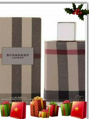 Burberry LONDON Tela EDP Perfume Mujer Spray 3.3 OZ NUEVO EN CAJA (068) Foto 1 de 2