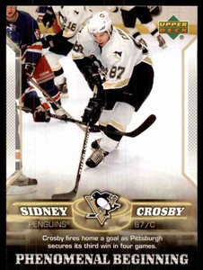 2005-06 Upper Deck Phenomenal Beginnings Sidney Crosby #8