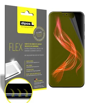3x Screen Protector for Sharp Aquos Zero Protective Film covers 100% dipos Flex - Image 1 of 4
