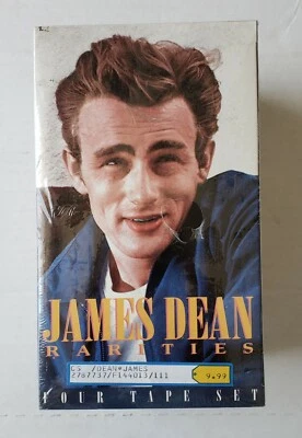 James Dean Rarities - Brand New Four VHS Tape Set.  Front Row Entertainment. - Image 1 of 4