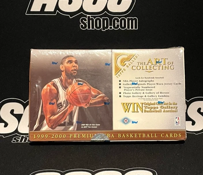 1999-00 Topps Gallery Basketball Hobby FACTORY SEALED BOX art of collecting RARE - Image 1 of 1
