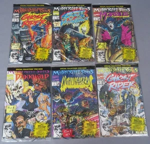 RISE OF THE MIDNIGHT SONS #1-6 Full Run (Sealed Polybags w/Posters) Marvel 1992 - Picture 1 of 6
