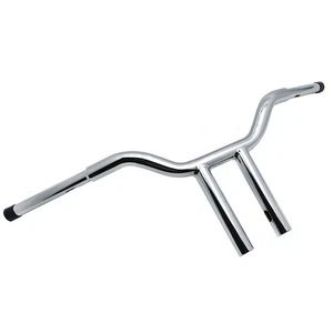 14" Rise Ape Hangers Handlebar For Harley Sturgis Belt FXB - Picture 1 of 17