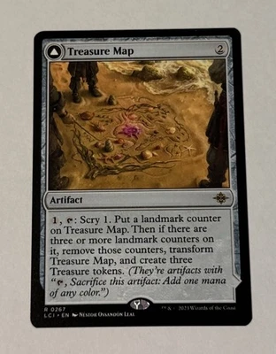 MTG Treasure Map - The Lost Caverns Of Ixalan LP - Image 1 of 2