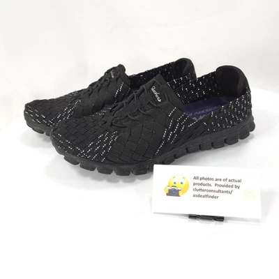 Skechers EZ Flex 2 Athletic Slip On Walking Shoe Womens Size 7 22689 Black - Image 1 of 4