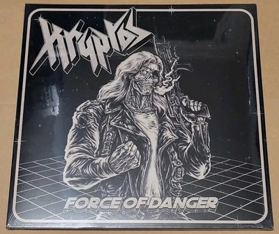 Kryptos ‎LP Force Of Danger 2022 AFM Records Limited Edition Clear AFM791-1 NEW! - Image 1 of 3