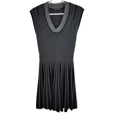 Vestido Wendy Williams Athletic Pickle Ball Lounge Negro Tejido S Foto 1 de 4