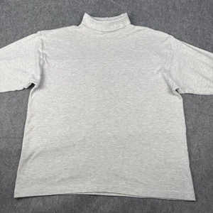 Carhartt Mens Size XL Long Sleeve Turtle Neck Embroidered Logo Grey - Picture 1 of 9