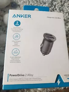 Anker Power Power Drive 2 Alloy Car Charger - Picture 1 of 7