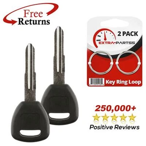 2 For 2000 2001 2002 2003 Honda S2000 Ignition Chip Car Transponder Key - Picture 1 of 6
