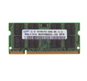 Samsung Chips 1GB 2Rx8 PC2-5300 DDR2 667Mhz 200Pin Laptop RAM Memory SODIMM #1pc - Picture 1 of 5