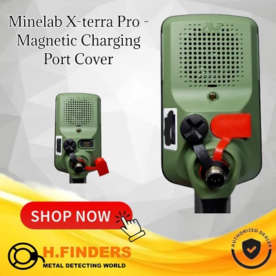 WWW.UK-HISTORYFINDERS.CO.UK Minelab X-terra Pro - Magnetic Charging Port Cover