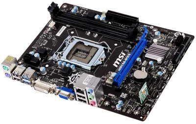 MSI H81M-P33 LGA1150 Intel H81 2x DDR3 Pcie Microatx - Image 1 of 2